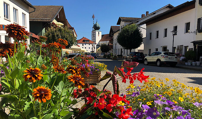 Markplatz Lam im Bayerischen Wald